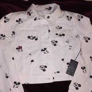 Minnie & Mickey Mouse jean jacket